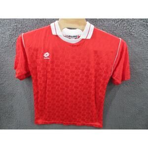 Vintage LOTTO Men's Medium Soccer Futbol Jersey - Looks like Switzerland